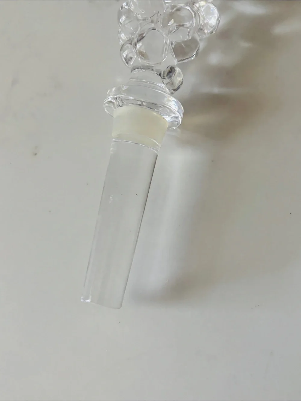 MIKASA Full Lead Crystal Glass Wine Bottle Stopper Germany